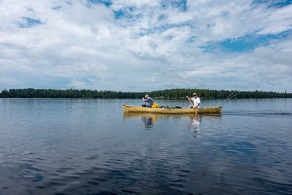 Bill hasn't been on a canoe trip for 5 years.