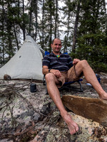 Camp on Haven Lake.