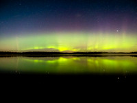 Northern Lights on Glenn Lake.