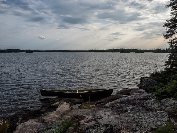 Camp on Haven Lake.