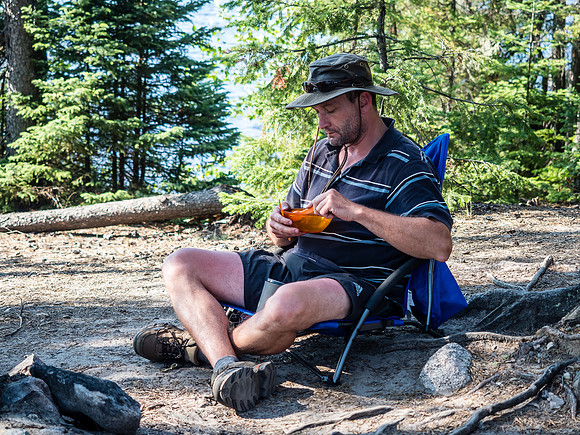 Onnie Lake Campsite.
