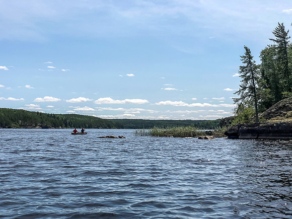 Finally, a gorgeous full day of paddling. The first nice full day of weather we've had.