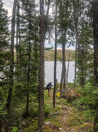 The packs are always heavy the first few days.