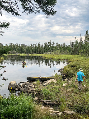 Portage out of Onnie.