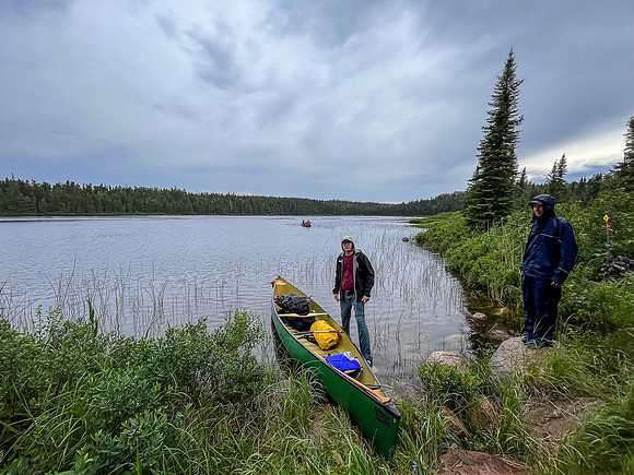 At the Leano Lake put-in.