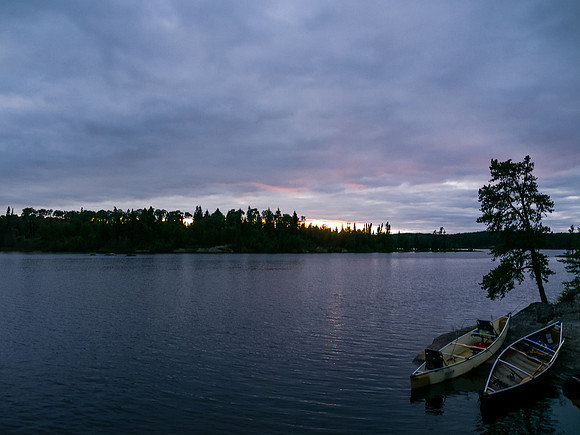 Darkness settles in on our last night in WCPP.