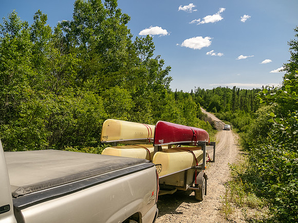 The road is interesting in spots.