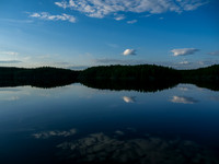 Campsite on East Lunch Lake.