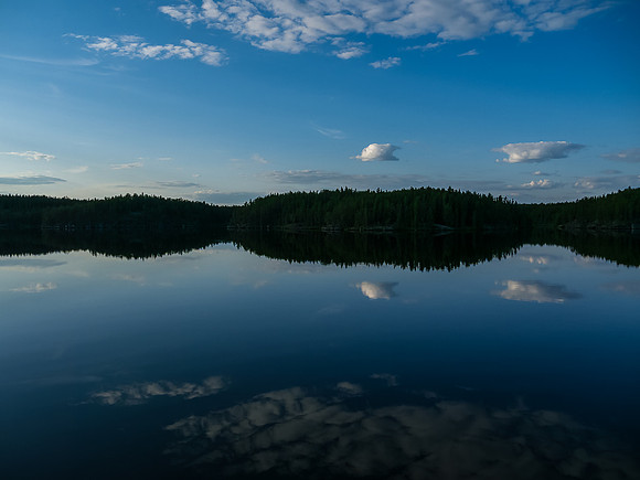 Campsite on East Lunch Lake.