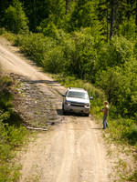 The road is interesting in spots.