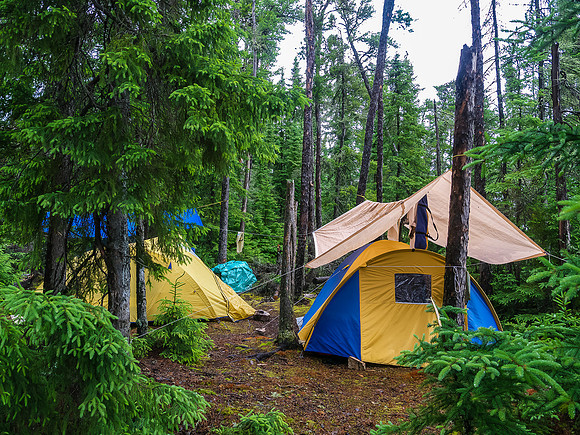 A cozy camp.