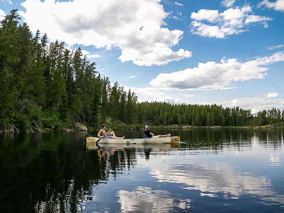 Chillin' with the fishin' poles.