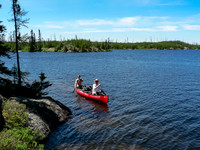 Vern and Rod on Mather Lake.
