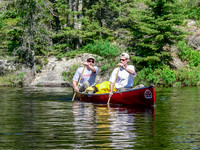 Paddling the Garner River.