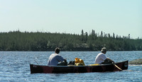 Navigating the Garner River.