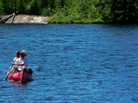 Vern and Rod on Mather Lake.
