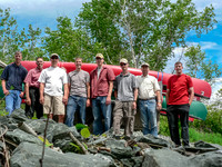 Rod, Fred, Harold, Vern, Eric, Bill, Ron and Jon (L to R).