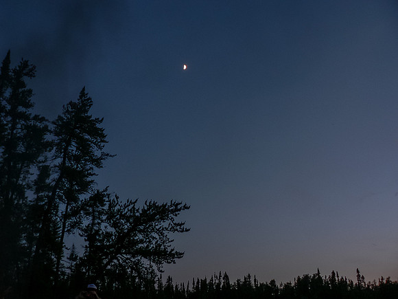 The sun sets around 22:30 at this time of the year.