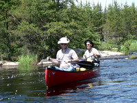 Paddling the Garner River.