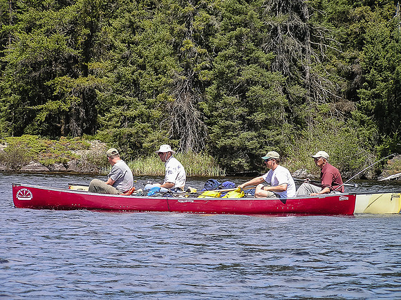 Friday is a beautiful day as we head towards Haggart Lake.