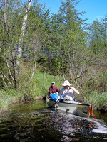 Dad and Ron are fishing for 'tree bass' again... :)