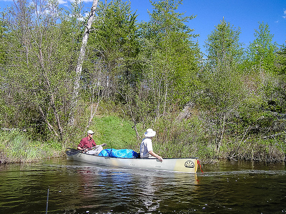 On the Wanipigow River.
