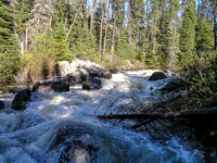 Another portage around a small falls.