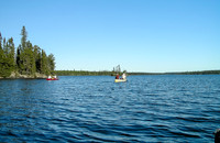 Into the wild on Donald Lake.