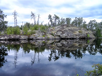 Gorgeous, calm waters of WCPP along the Wanipigow River.