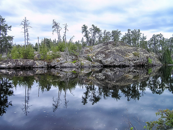 Gorgeous, calm waters of WCPP along the Wanipigow River.