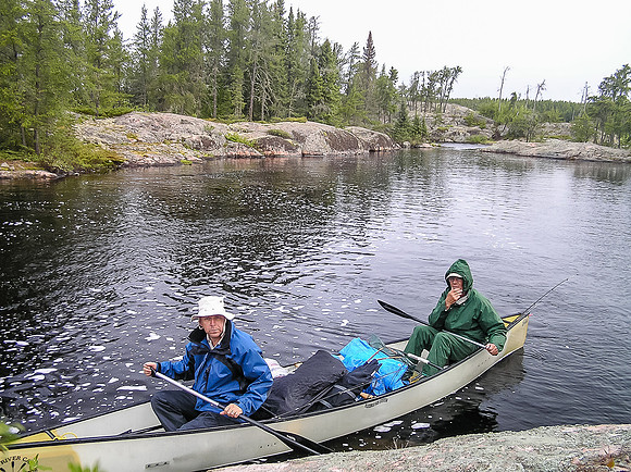 A blustery day as we dock for breakfast on Tuesday in a nicely sheltered area.