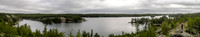 Panorama of Crystal Lake.
