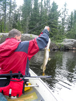 At least the fish are biting now.