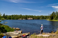 Camp on Chase Lake.