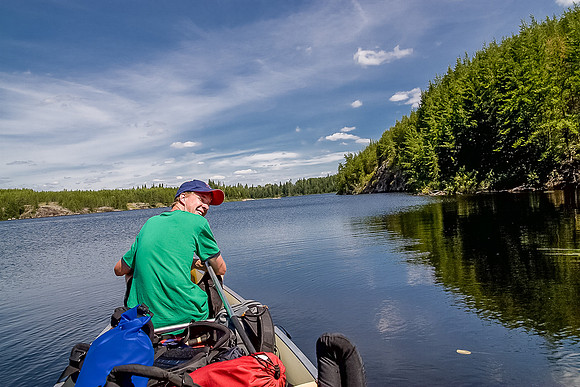 On Chase Lake.