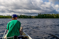 A lovely day drifting out of Snowshoe Lake.
