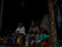Camp on Wilson Lake.