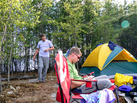 A cozy camp on Wilson Lake