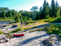 Camp on Chase Lake.