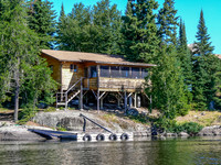 There are some cabins on Chase / Midway Lakes.