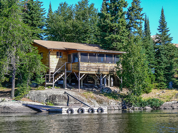 There are some cabins on Chase / Midway Lakes.
