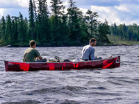 A lovely day drifting out of Snowshoe Lake.