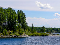 Camp on Wilson Lake.