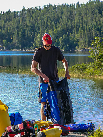 Camp on Chase Lake.