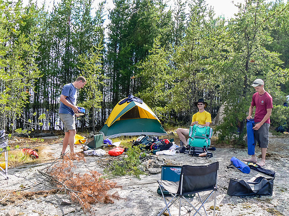 A cozy camp on Wilson Lake.