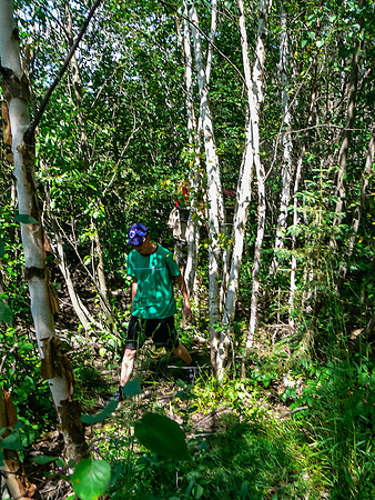 The portage trails slowly deteriorate.