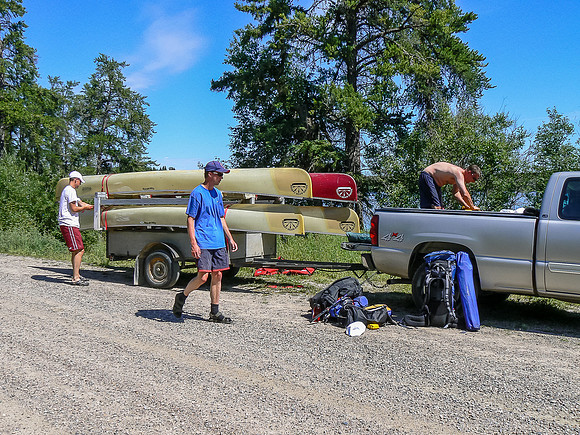 Another canoe trip comes to an end.