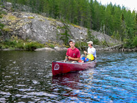 Fishing along the route to Raynor from Petch.