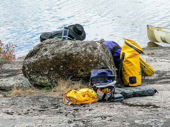 Gear on a portage