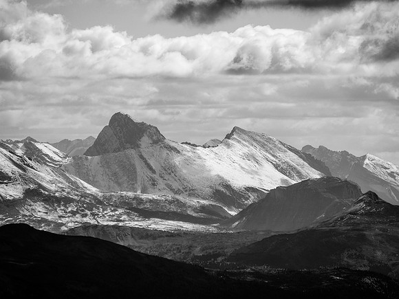 Golden, Naswald and Citadel peaks.